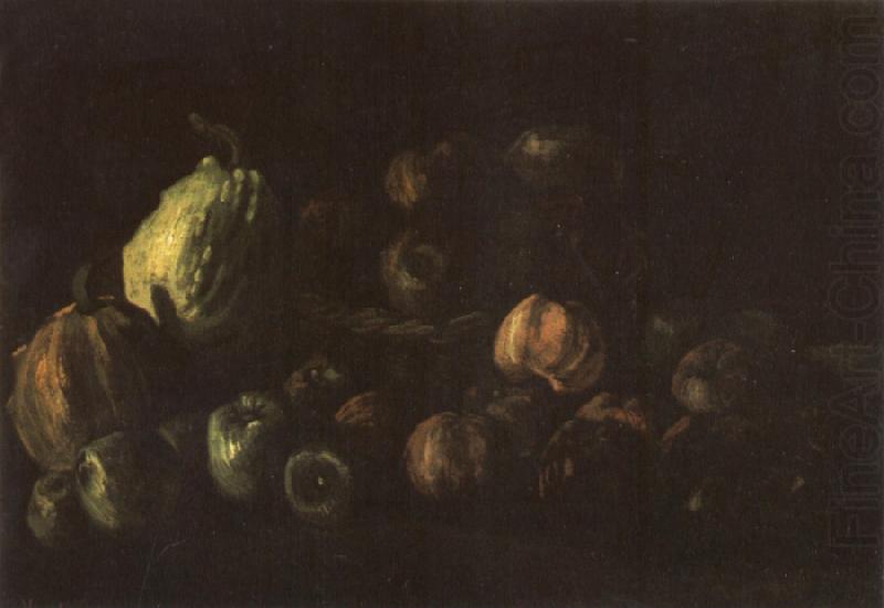 Vincent Van Gogh Still life with a Basket of Apples and Two Pumpkins (nn04)